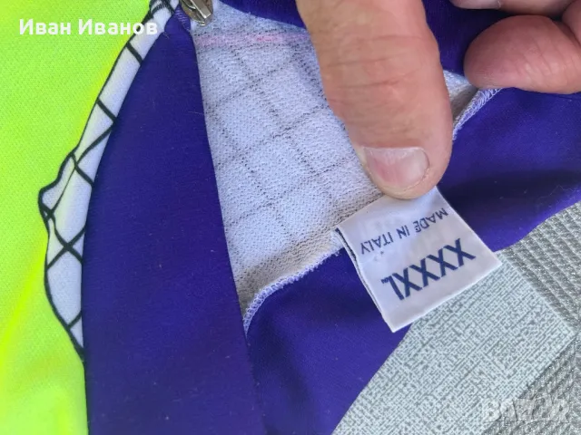 Колоездачно джърси SANTINI, снимка 4 - Спортни дрехи, екипи - 47919420
