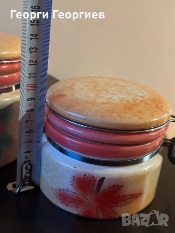 Страхотен, керамичен комплект за кухня, снимка 7 - Кутии за храна - 52404689