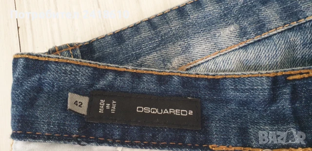 Dsquared2 Italy Short Jeans Mens Size 32 ОРИГИНАЛ! Мъжки Къси Дънкови Панталони!, снимка 15 - Къси панталони - 51205181