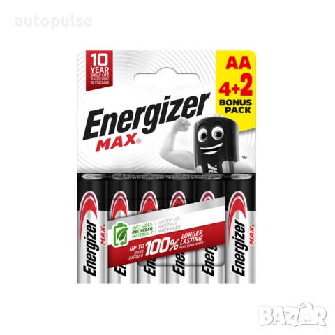 Батерии Energizer MAX AA 4+2 броя