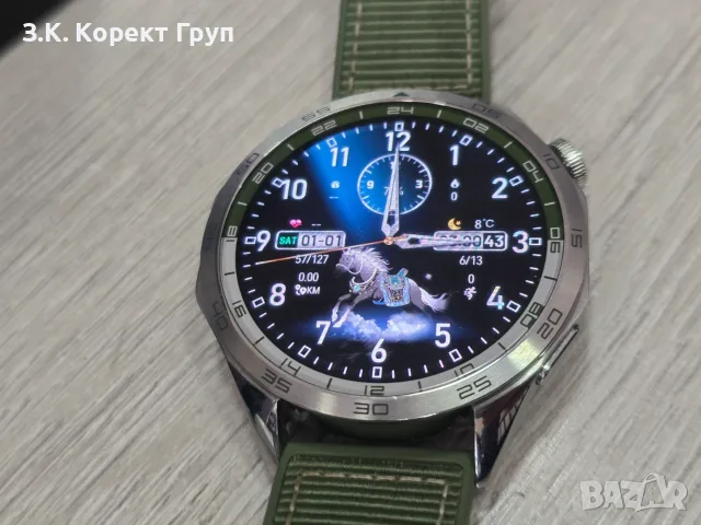 Huawei Watch GT 4 Phoinix 46mm – Green, снимка 4 - Смарт часовници - 56270037