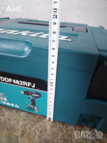 Куфар за инструменти  Подходящ винтоверт или други   MAKITA DDF482RFJ, снимка 5 - Куфари с инструменти - 49762060