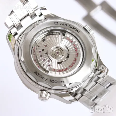 Мъжки часовник OMEGA Seamaster Diver 300M Green с автоматичен механизъм, снимка 8 - Мъжки - 49461662