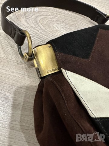 Escada оригинална малка чанта-бижу, снимка 8 - Чанти - 40365747