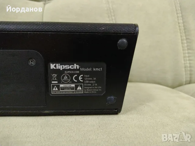 Klipsch Bluetooth Speaker Model:KMC1 , снимка 9 - Bluetooth тонколони - 56004671