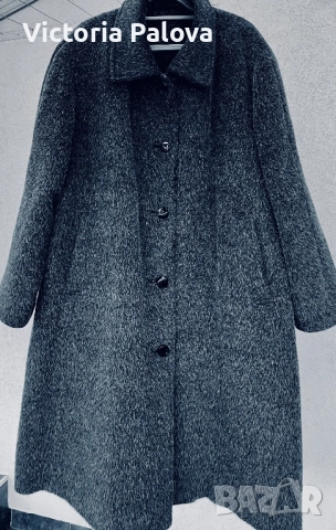 Луксозно зимно палто 100% алпака, снимка 3 - Палта, манта - 52923661