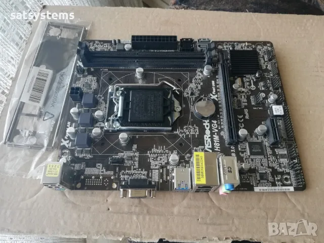 Дънна платка ASRock H81M-VG4 R2.0 Socket LGA1150, снимка 2 - Дънни платки - 47835180