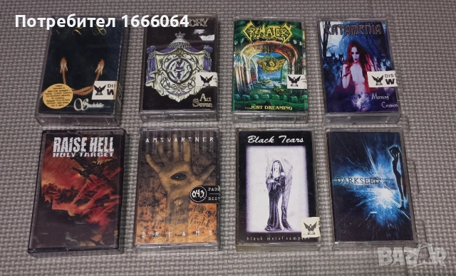 Касети метъл оригинални, снимка 3 - Аудио касети - 49699088