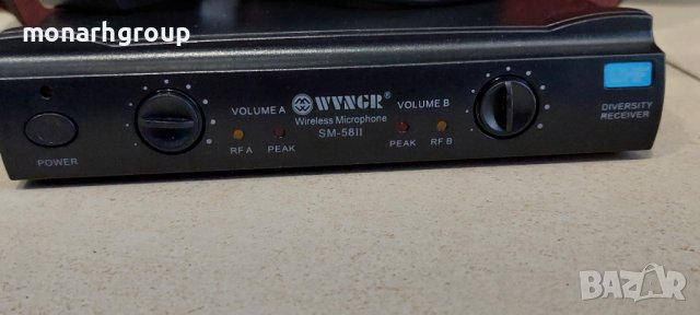  микрофон  безжичен sennheiser sm58   WVNGR SM-58, снимка 4 - Микрофони - 39693336