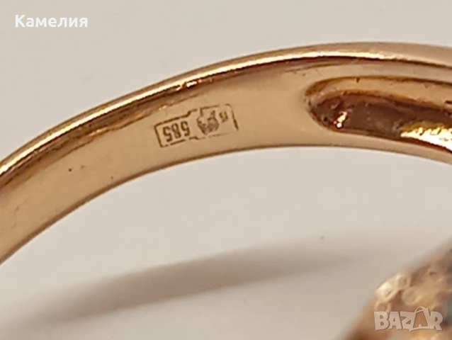 Руско злато , снимка 15 - Пръстени - 52581608