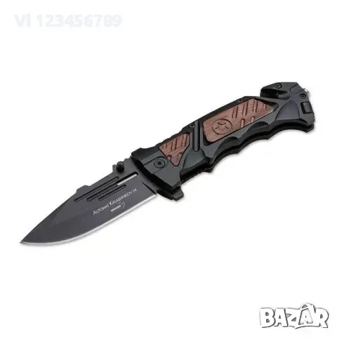 Сгъваем нож Avtomat Kalashnikov 14 - BOKER PLUS 93x220 , снимка 4 - Ножове - 53840892