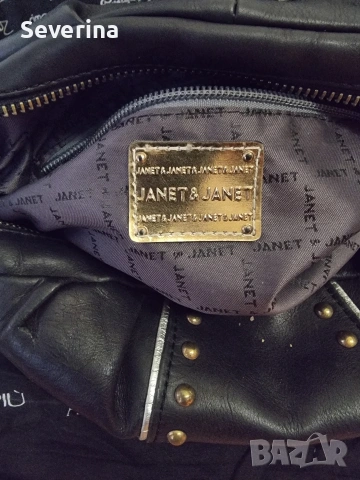Janet&Janet оригинална,естествена кожа чанта , снимка 3 - Чанти - 53141640