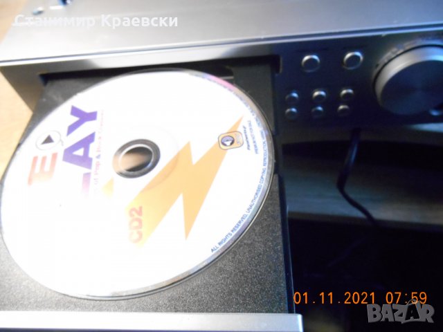  Vivess KRCD 2920 - radio clock cd stereo system, снимка 7 - Други - 34776808