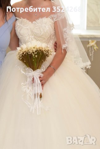 Булчинска рокля , снимка 3 - Сватбени рокли - 41664405