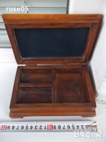 Кутия дървена с огледало, снимка 2 - Други ценни предмети - 34520048