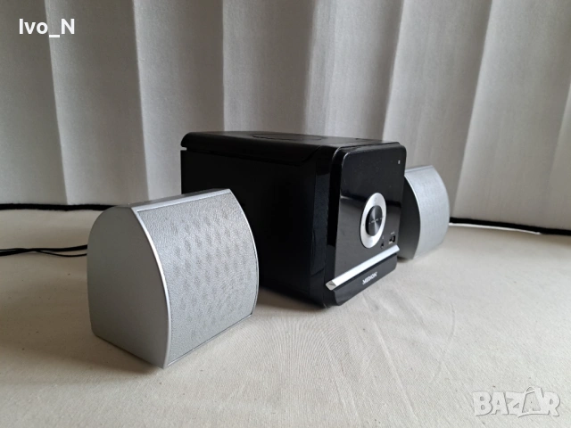 Микро аудиосистема Medion MD 84497 / FM радио/ CD/ MP3/ USB/., снимка 4 - Аудиосистеми - 53202789