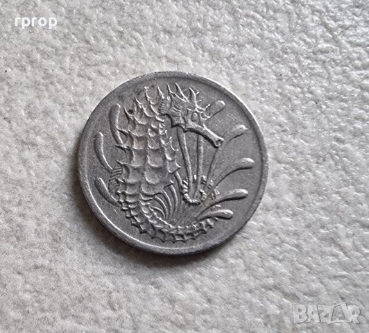Монети. Сингапур. 10 и 10 цента . 1969 и 2013 година., снимка 6 - Нумизматика и бонистика - 36857233