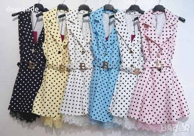  🎀 Дамски Гащеризон на Точки 