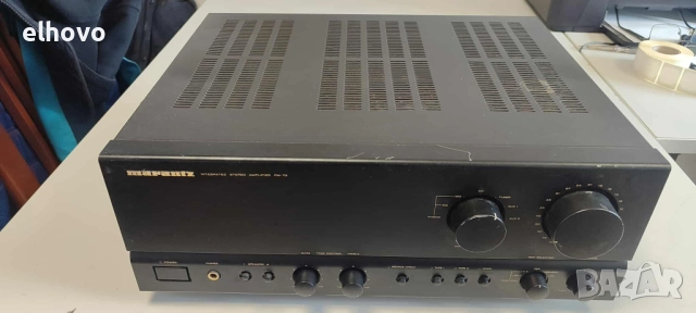 Стерео усилвател Marantz PM-72, снимка 2 - Ресийвъри, усилватели, смесителни пултове - 52441432