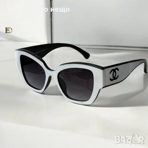 Chanel Слънчеви Очила С UV400 Защита С ПОДАРЪК🎁Калъф И Кутия  Код SK185, снимка 2 - Слънчеви и диоптрични очила - 52518459