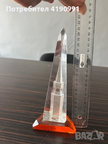 Кристална статуетка, снимка 2 - Колекции - 53870166