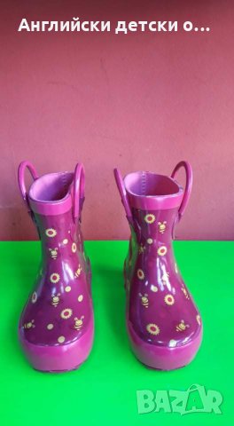 Английски детски гумени ботуши-PEPPA SNOW, снимка 7 - Детски боти и ботуши - 35842628