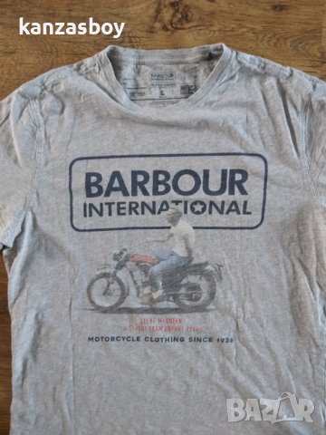 Barbour Steve McQueen Relaxed Tee - страхотна мъжка тениска, снимка 6 - Тениски - 41937654