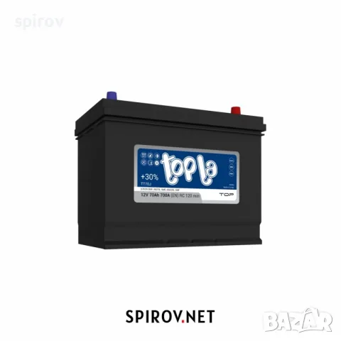 Акумулатор Topla JIS 12V 70Ah 700A (R+)
