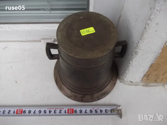 Хаван с чукало брозови стари - 1, снимка 4 - Колекции - 49911030