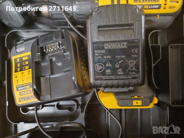 Dewalt DCD776, оригинален, нов, 18v, снимка 4 - Винтоверти - 42499483