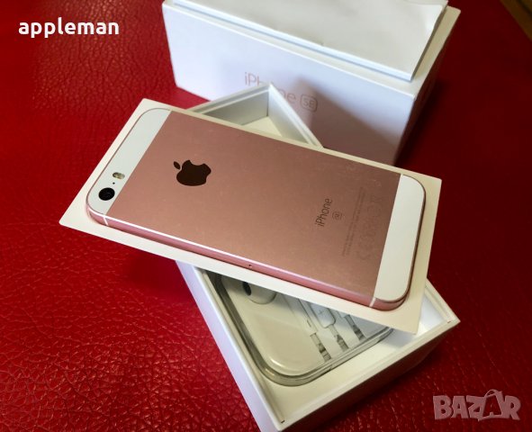 Apple iPhone SE 16Gb Rose Gold Фабрично отключен Айфон телефон, снимка 2 - Apple iPhone - 29820104