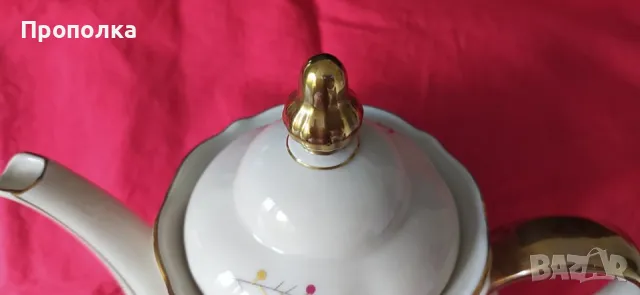  Комплект сервизен за кафе/чай дворцов Vohenstrauss Johann Seltmann, снимка 5 - Сервизи - 49654496