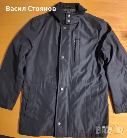 HUGO BOSS - зимно палто с ватирана подплата 