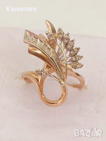 Руско злато , снимка 6 - Пръстени - 52943221