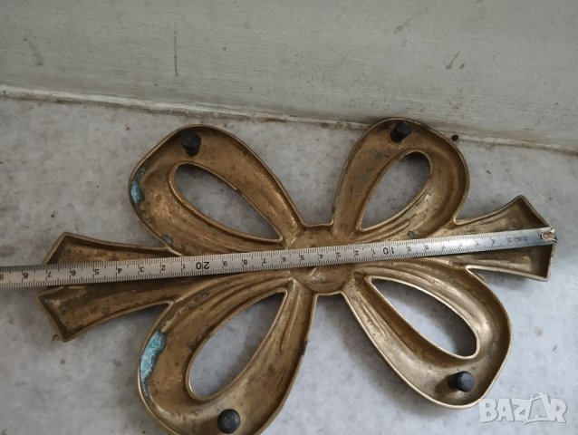 месингова поставка,апликация, снимка 3 - Други ценни предмети - 41646217