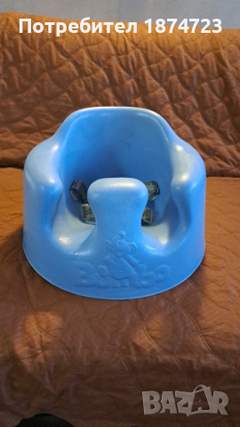 BUMBO бебешко столче за под от пяна COOL BLUE, снимка 1