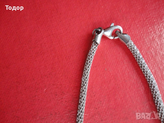 Невероятна сребърна верижка 9 , снимка 3 - Колиета, медальони, синджири - 53300238