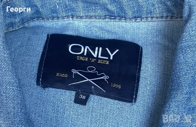 ONLY. Дънково яке, р-р 38, снимка 2 - Якета - 51296715