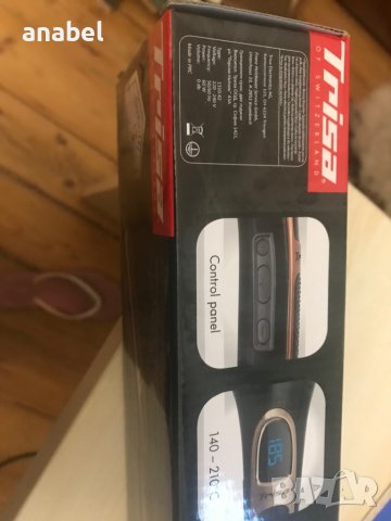 Smooth Ceramic електрическа четка за изправяне на коса на Trisa, снимка 4 - Маши за коса - 41473682