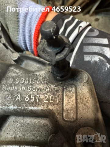 Конзола стойка за ролките на паразитният ремък на Mercedes 2.2CDI само за 60лв. a6512011909, снимка 3 - Части - 52536661