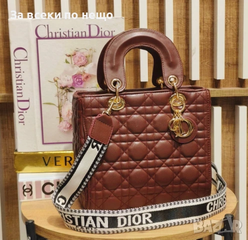 Christian Dior Дамска Малка Чанта Кристиян Диор - Налични Различни Цветове Код SK811, снимка 7 - Чанти - 53183605