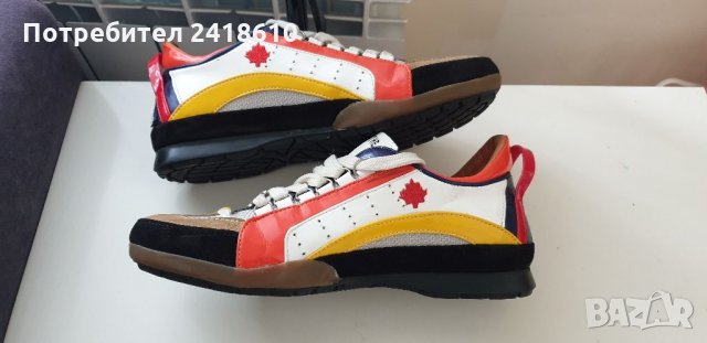 DSQUARED2 Leather Made in Italy Womens Size 37/24см ОРИГИНАЛ!, снимка 6 - Кецове - 35979378