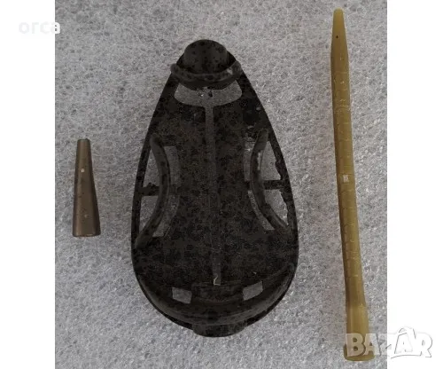 Комплект фидер хранилки Camou Method In-Line за бърза смяна и риболов, снимка 3 - Такъми - 49195048