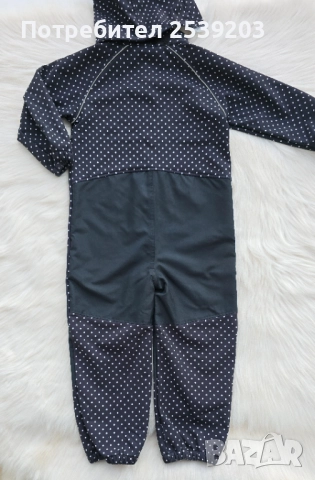 Детски софтшел гащеризон Name It 3-4 години, снимка 3 - Детски панталони и дънки - 52386366