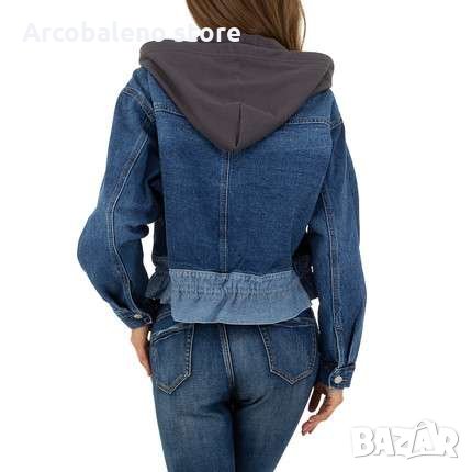 Дамско дънково яке , снимка 3 - Якета - 35720785