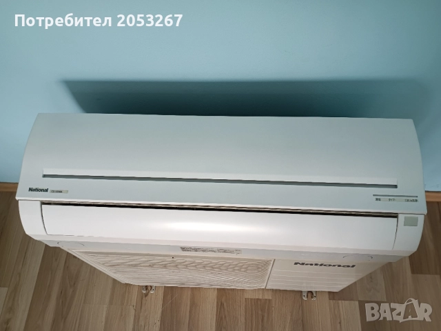 ПРОДАДЕН:Инверторен климатик National CS-254TB 9ка., снимка 2 - Климатици - 51635076