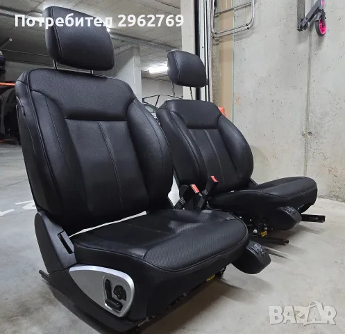 Предни седалки с вентилация, подгрев, памет и надуване за ML W164/GL X164
