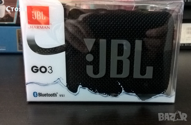 Колонка JBL GO3, снимка 3 - Bluetooth тонколони - 52542295