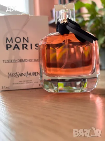 Парфюм MON PARIS YVES SAINT LAURENT  — 90ml + подарък парфюм изненада 30 мл. , снимка 3 - Дамски парфюми - 48710482