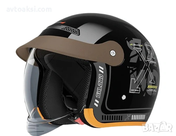 Каска за Мотор/Скутер/АТВ/Тротинетка 4-ри цвят, снимка 5 - Аксесоари и консумативи - 53008369